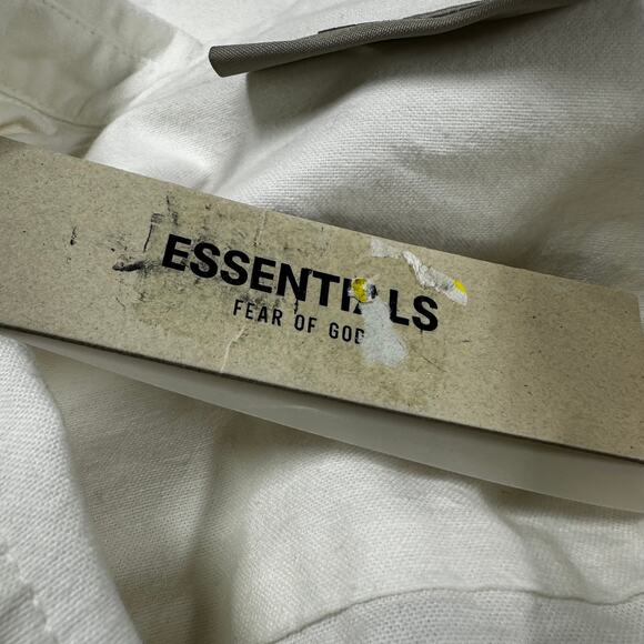 Essentials Fear of God Women's Cotton Button Down Long Sleeve Size X-Small NWT - Picture 5 of 9